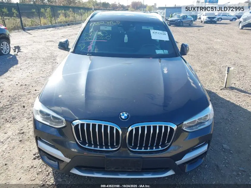 5UXTR9C51JLD72995 2018 BMW X3 xDrive30I