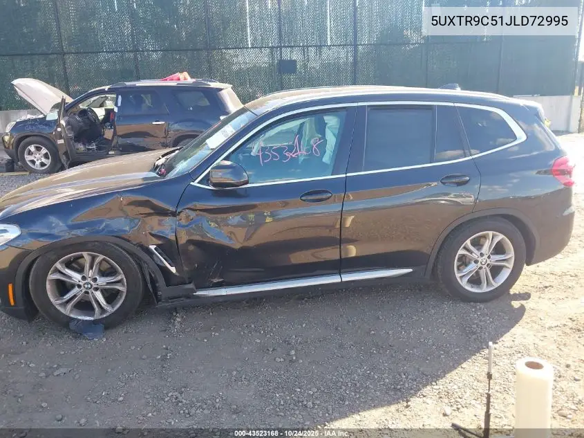 5UXTR9C51JLD72995 2018 BMW X3 xDrive30I