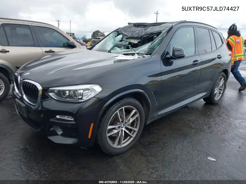 5UXTR9C57JLD74427 2018 BMW X3 xDrive30I
