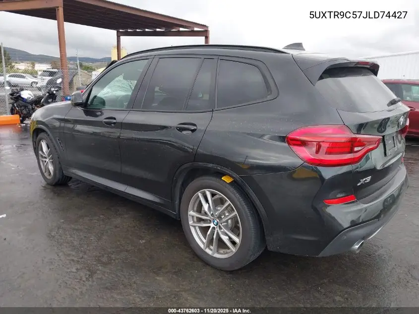 5UXTR9C57JLD74427 2018 BMW X3 xDrive30I