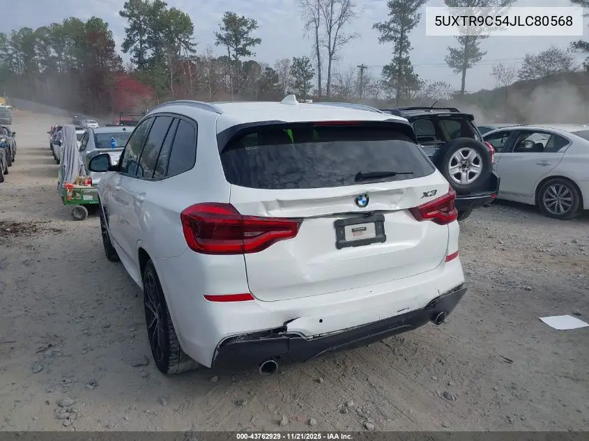 5UXTR9C54JLC80568 2018 BMW X3 xDrive30I