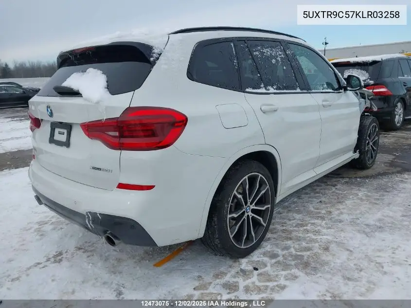 5UXTR9C57KLR03258 2019 BMW X3 xDrive30I