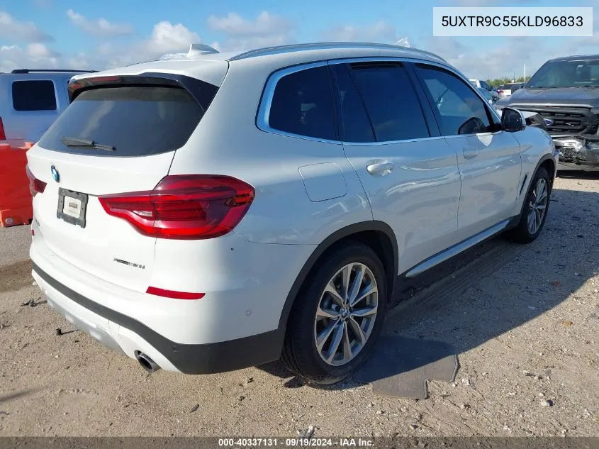 5UXTR9C55KLD96833 2019 BMW X3 xDrive30I