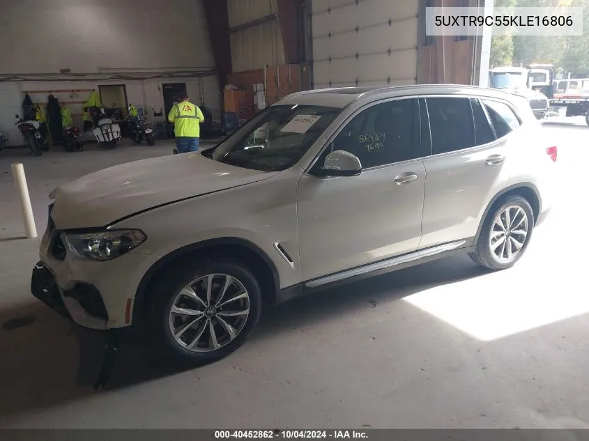 5UXTR9C55KLE16806 2019 BMW X3 xDrive30I