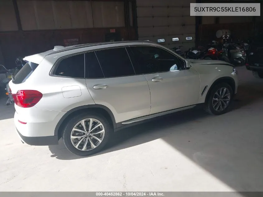 5UXTR9C55KLE16806 2019 BMW X3 xDrive30I