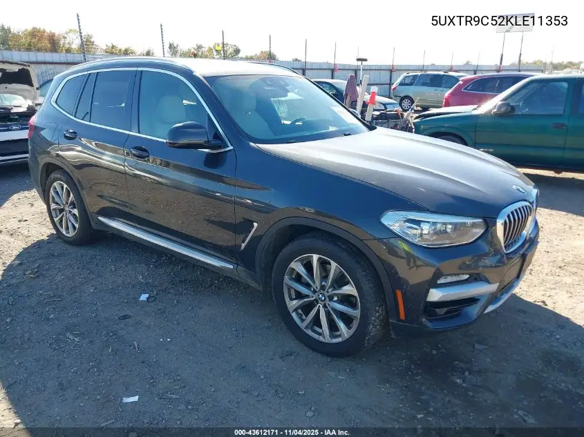 5UXTR9C52KLE11353 2019 BMW X3 xDrive30I