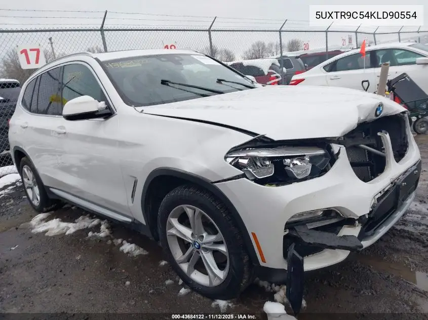 5UXTR9C54KLD90554 2019 BMW X3 xDrive30I