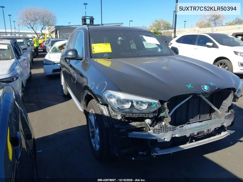 5UXTR7C52KLR50394 2019 BMW X3 Sdrive30I