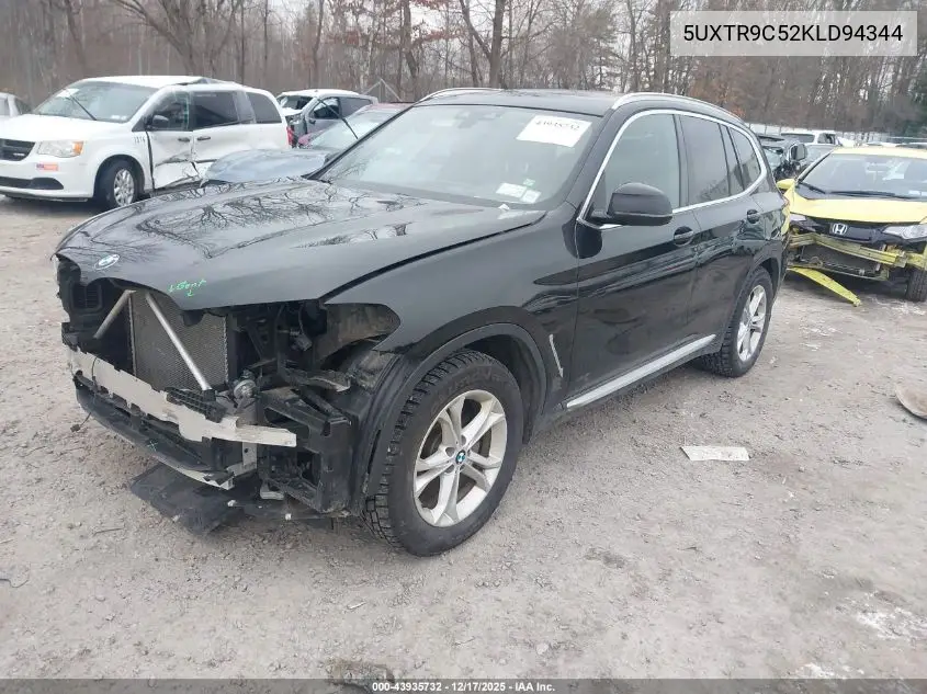 5UXTR9C52KLD94344 2019 BMW X3 xDrive30I