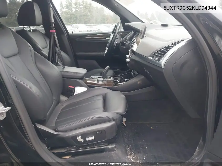 5UXTR9C52KLD94344 2019 BMW X3 xDrive30I