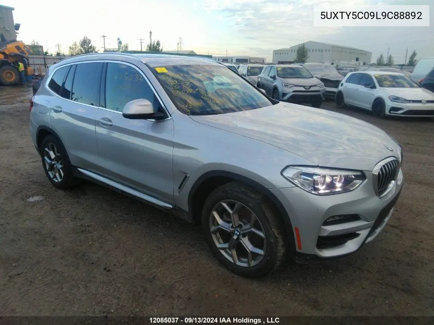 5UXTY5C09L9C88892 2020 BMW X3