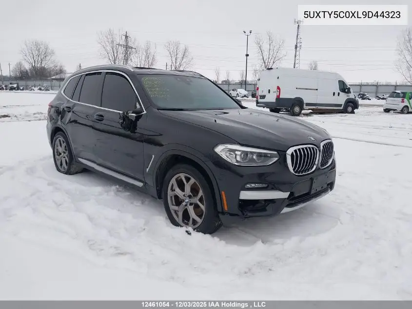 5UXTY5C0XL9D44323 2020 BMW X3 xDrive30I