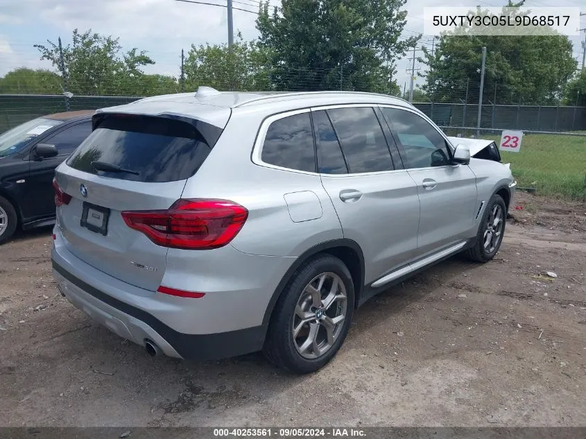 5UXTY3C05L9D68517 2020 BMW X3 Sdrive30I