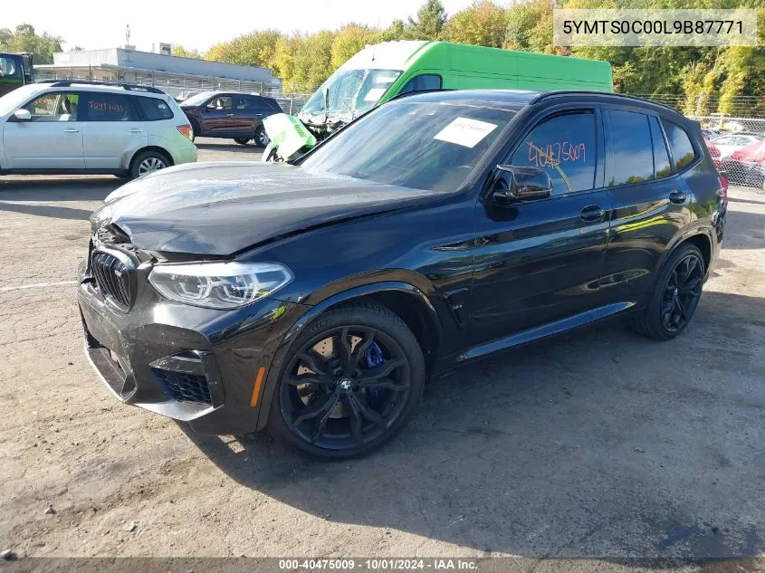 5YMTS0C00L9B87771 2020 BMW X3 M Competition