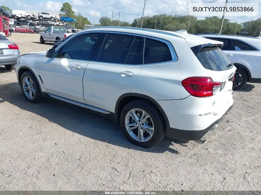 5UXTY3C07L9B53866 2020 BMW X3 Sdrive30I