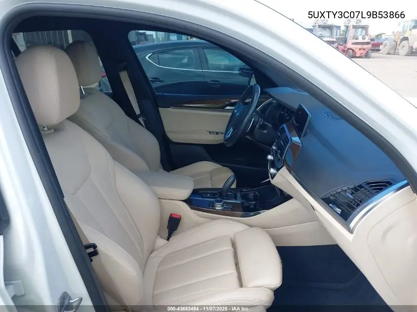 5UXTY3C07L9B53866 2020 BMW X3 Sdrive30I