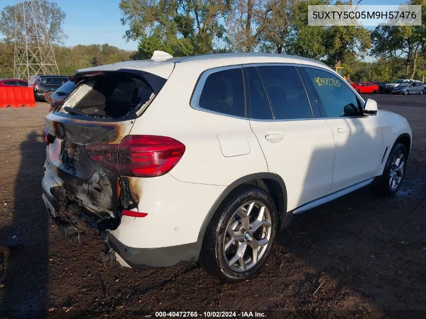 5UXTY5C05M9H57476 2021 BMW X3 xDrive30I