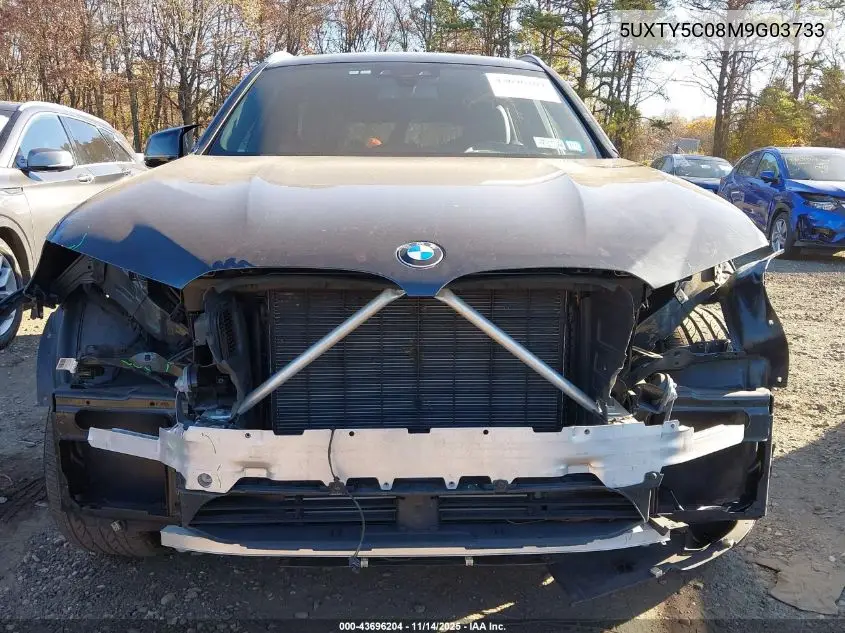 5UXTY5C08M9G03733 2021 BMW X3 xDrive30I