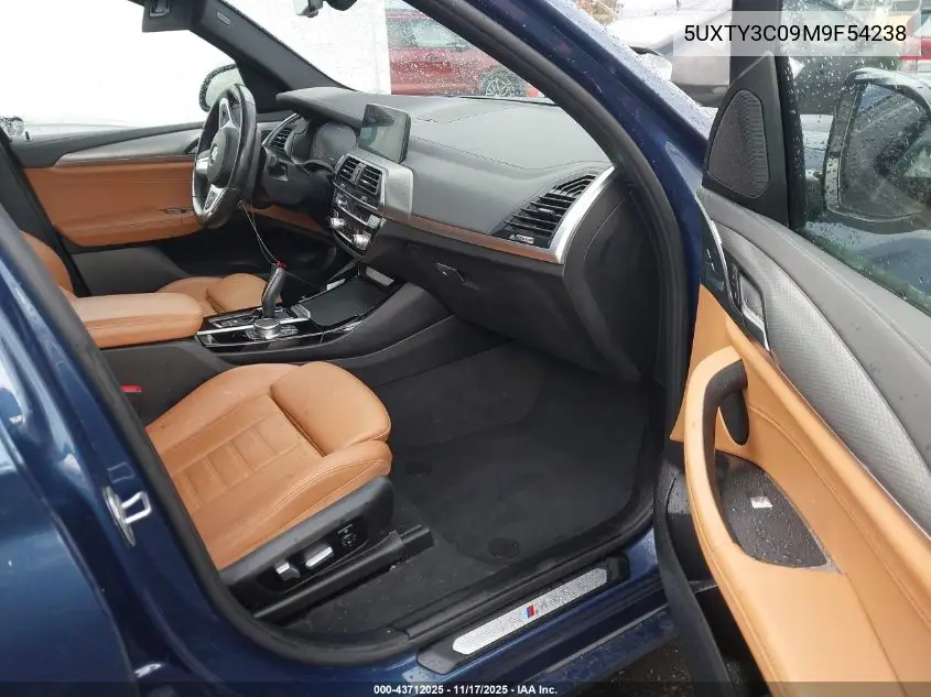 5UXTY3C09M9F54238 2021 BMW X3 Sdrive30I