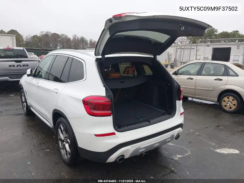5UXTY5C09M9F37502 2021 BMW X3 xDrive30I