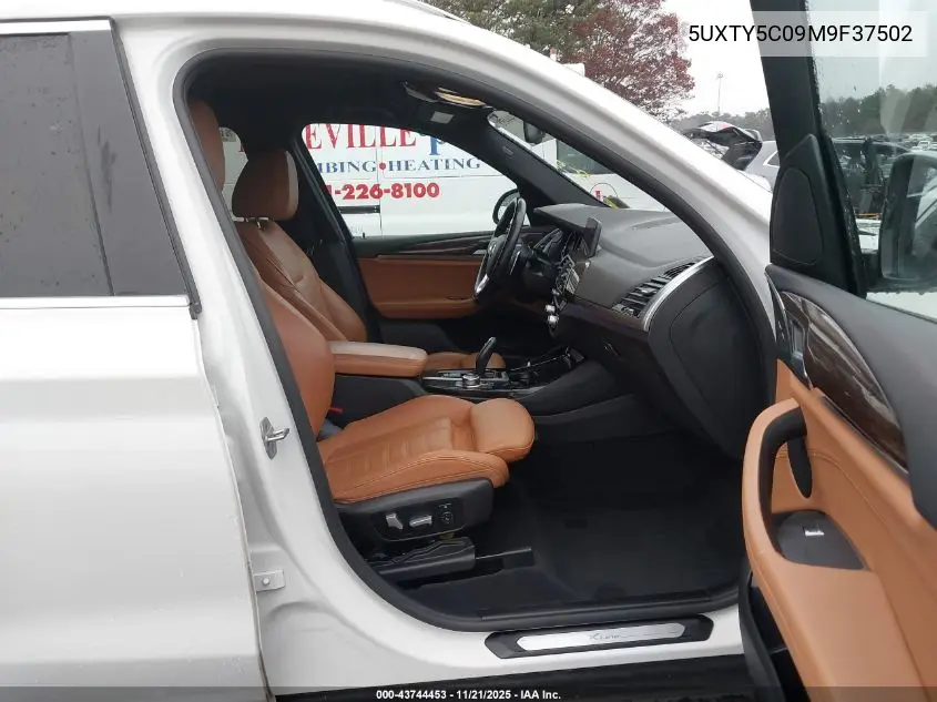 5UXTY5C09M9F37502 2021 BMW X3 xDrive30I