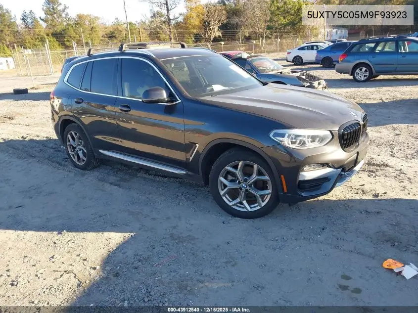5UXTY5C05M9F93923 2021 BMW X3 xDrive30I