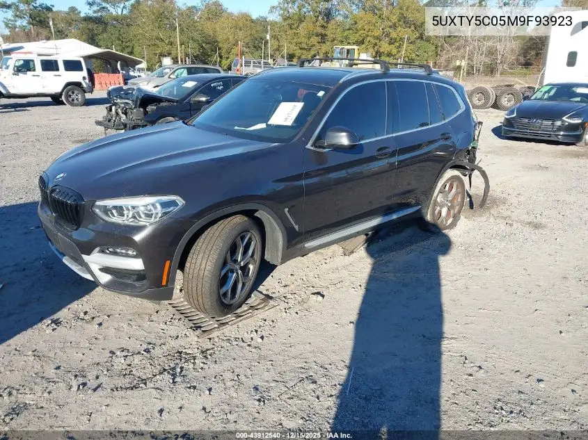 5UXTY5C05M9F93923 2021 BMW X3 xDrive30I