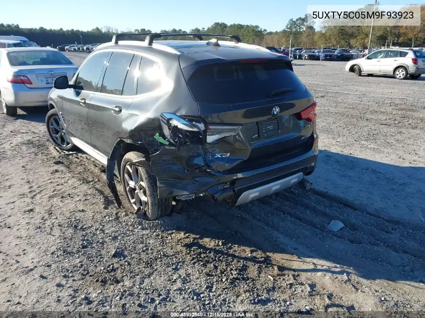 5UXTY5C05M9F93923 2021 BMW X3 xDrive30I