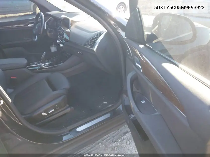 5UXTY5C05M9F93923 2021 BMW X3 xDrive30I