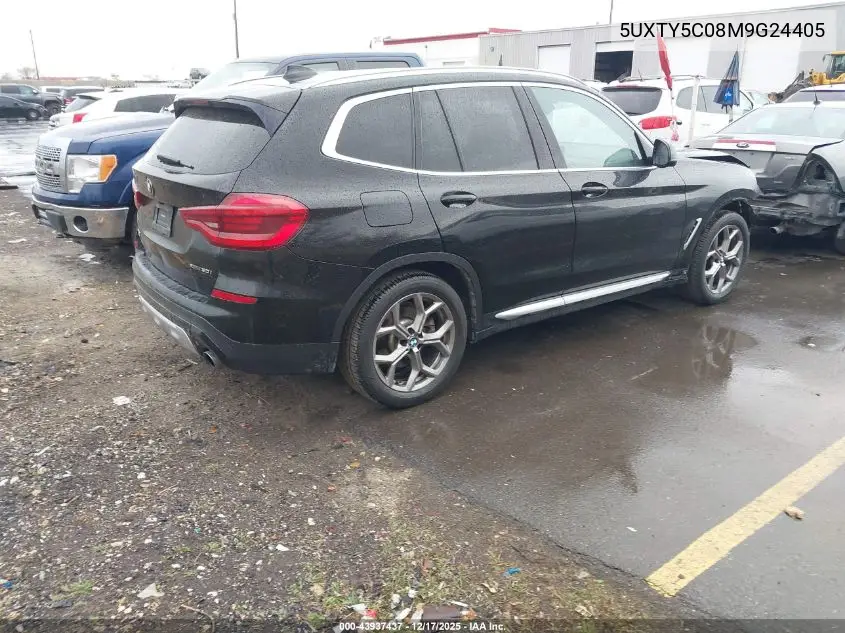 5UXTY5C08M9G24405 2021 BMW X3 xDrive30I