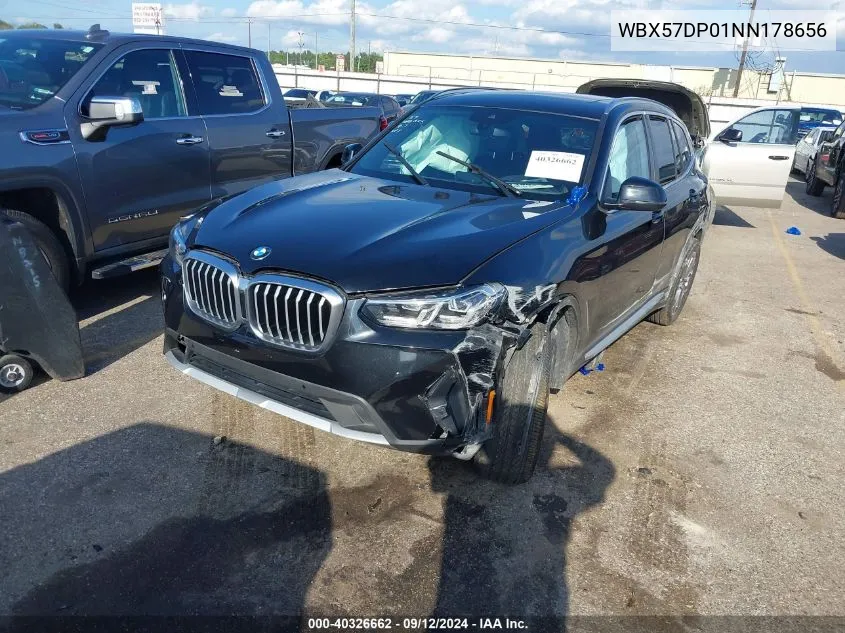 WBX57DP01NN178656 2022 BMW X3 xDrive30I