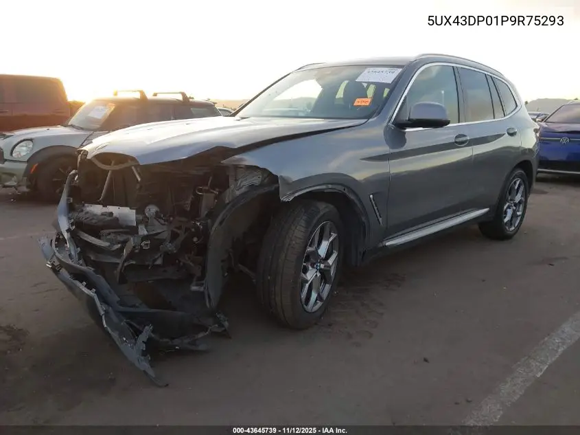 5UX43DP01P9R75293 2023 BMW X3 Sdrive30I