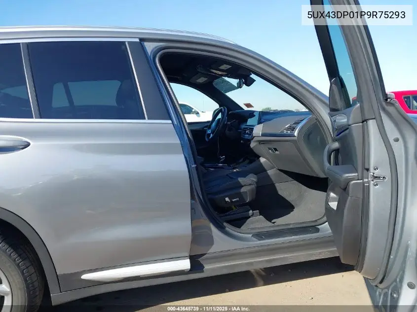 5UX43DP01P9R75293 2023 BMW X3 Sdrive30I