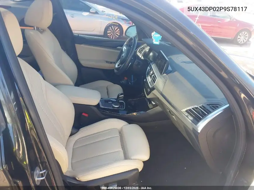 5UX43DP02P9S78117 2023 BMW X3 Sdrive30I