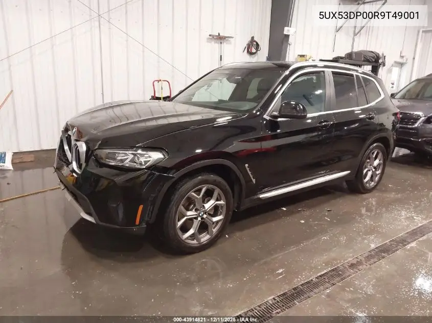 5UX53DP00R9T49001 2024 BMW X3 xDrive30I