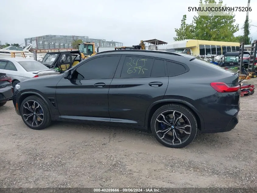 5YMUJ0C05M9H75206 2021 BMW X4 M