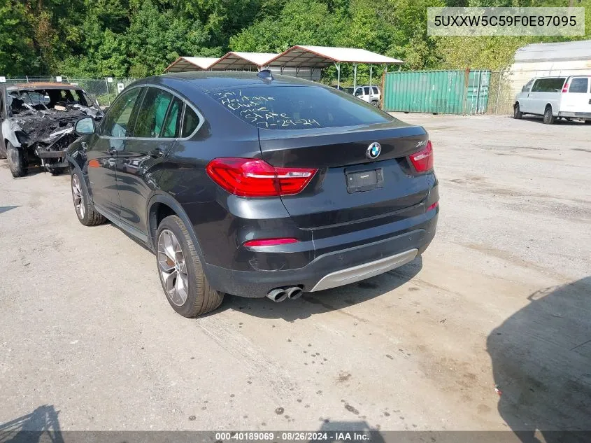 5UXXW5C59F0E87095 2015 BMW X4 xDrive35I