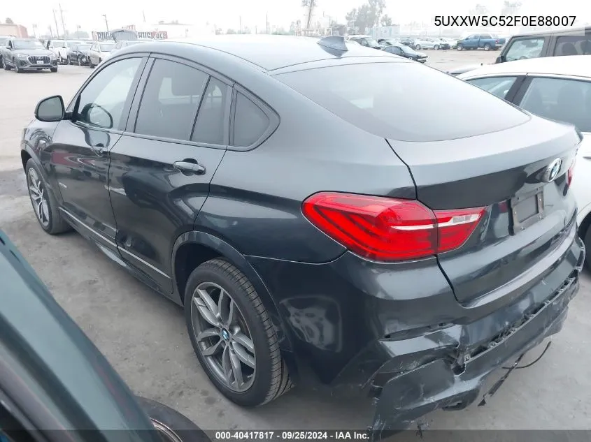 5UXXW5C52F0E88007 2015 BMW X4 xDrive35I