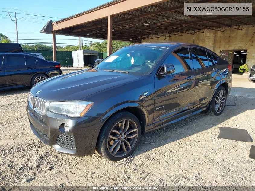 5UXXW3C50G0R19155 2016 BMW X4 xDrive28I