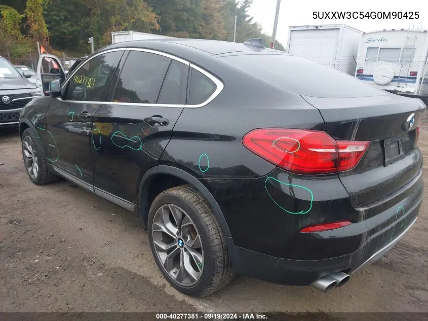 5UXXW3C54G0M90425 2016 BMW X4 xDrive28I