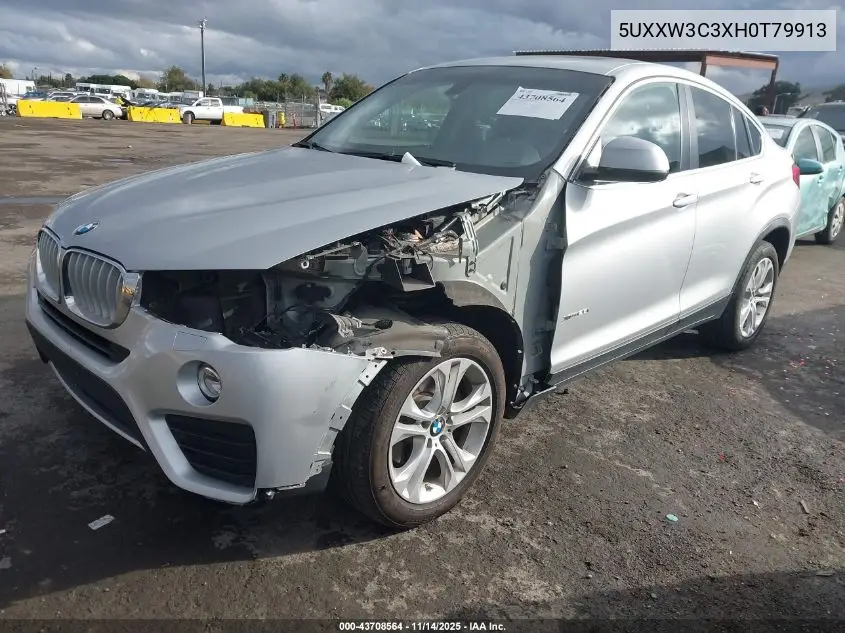 5UXXW3C3XH0T79913 2017 BMW X4 xDrive28I