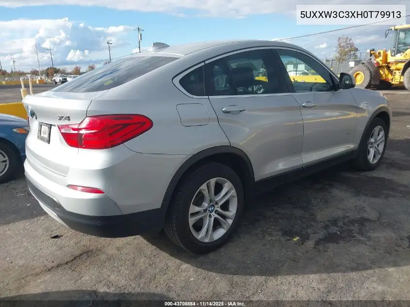 5UXXW3C3XH0T79913 2017 BMW X4 xDrive28I