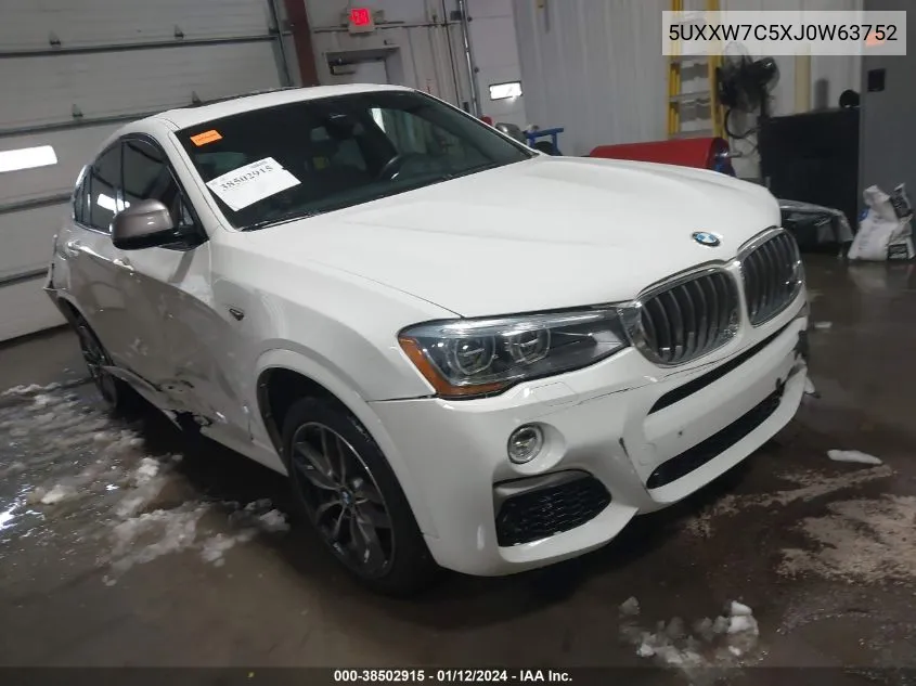 2018 BMW X4 xDrivem40I