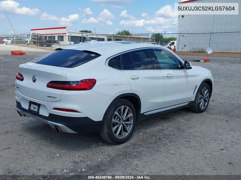 5UXUJ3C52KLG57604 2019 BMW X4 xDrive30I