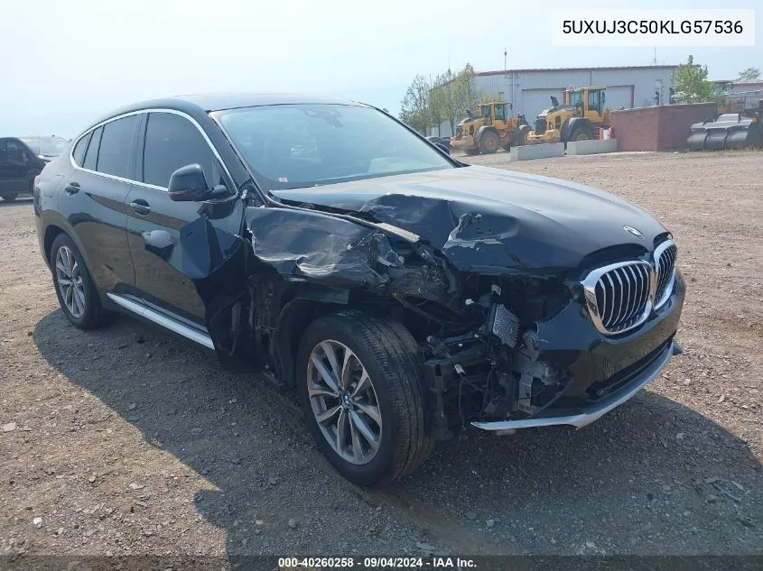 5UXUJ3C50KLG57536 2019 BMW X4 xDrive30I