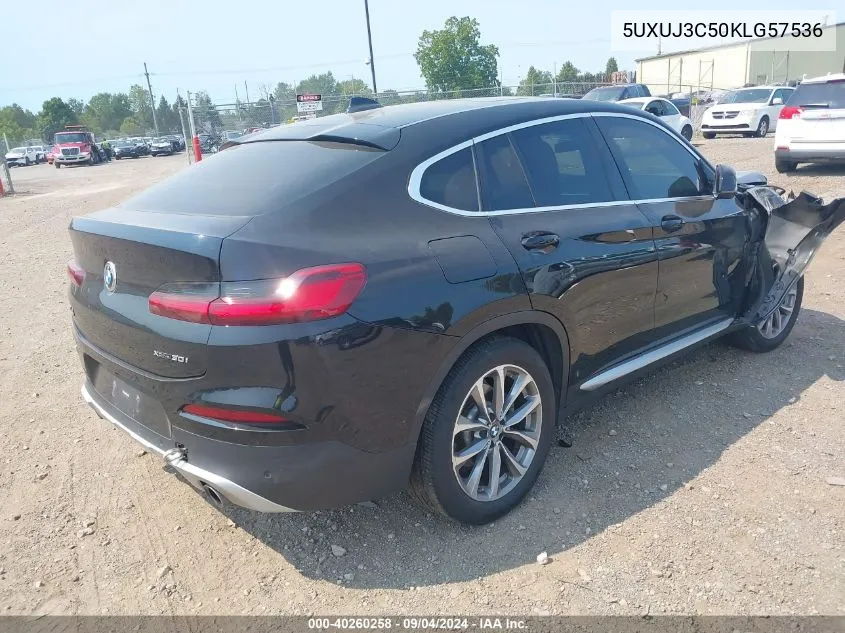 5UXUJ3C50KLG57536 2019 BMW X4 xDrive30I