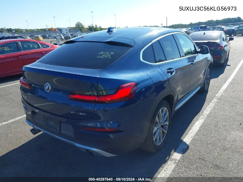 5UXUJ3C56KLG56973 2019 BMW X4 xDrive30I