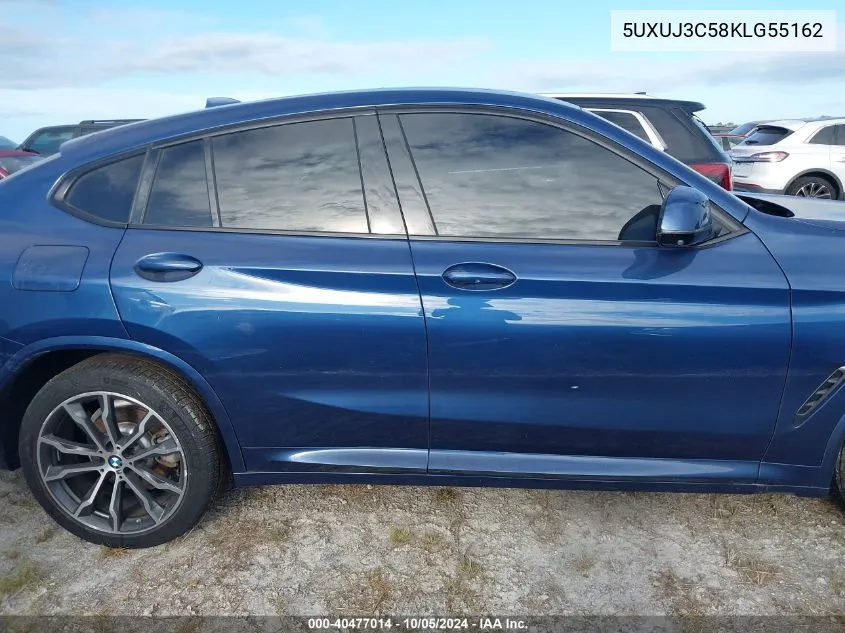 5UXUJ3C58KLG55162 2019 BMW X4 xDrive30I