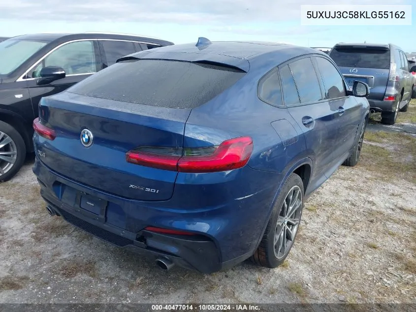 5UXUJ3C58KLG55162 2019 BMW X4 xDrive30I