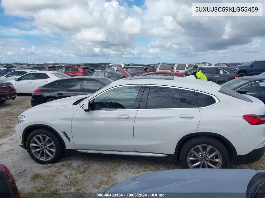 5UXUJ3C59KLG55459 2019 BMW X4 xDrive30I